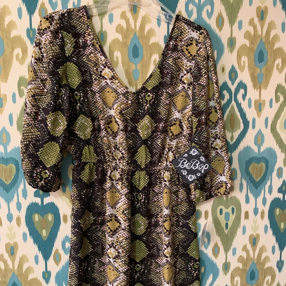 Awesome snake print dress or tunic